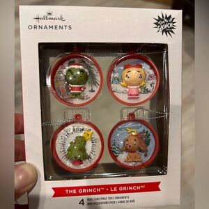 Hallmark, The Grinch Christmas Tree Ornaments Set